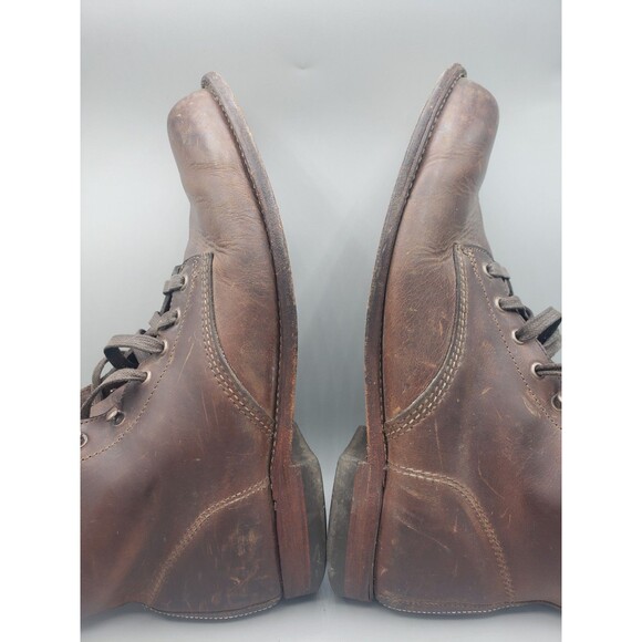 Wolverine 1000 Mile Men 9.5 Plain-Toe Original Boot - Brown - Picture 11 of 16